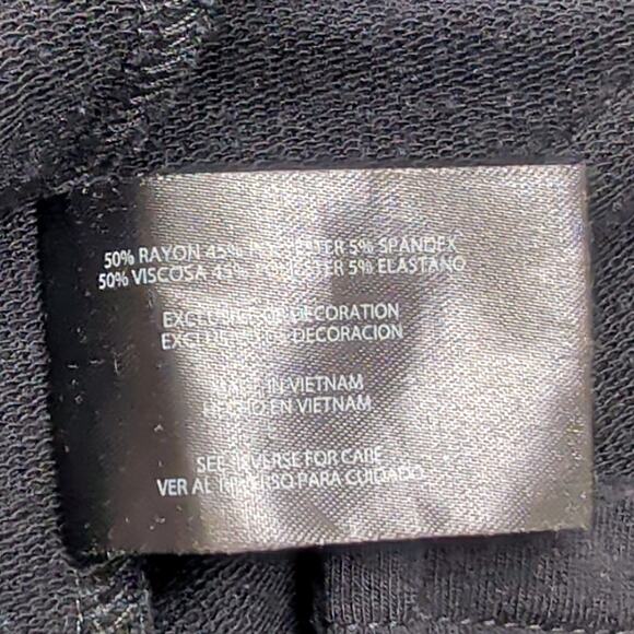 Banana Republic Ladies Crewneck Black Size Medium - Picture 8 of 8